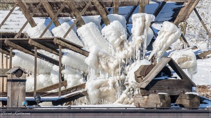 Schiffmühle auf der Weser