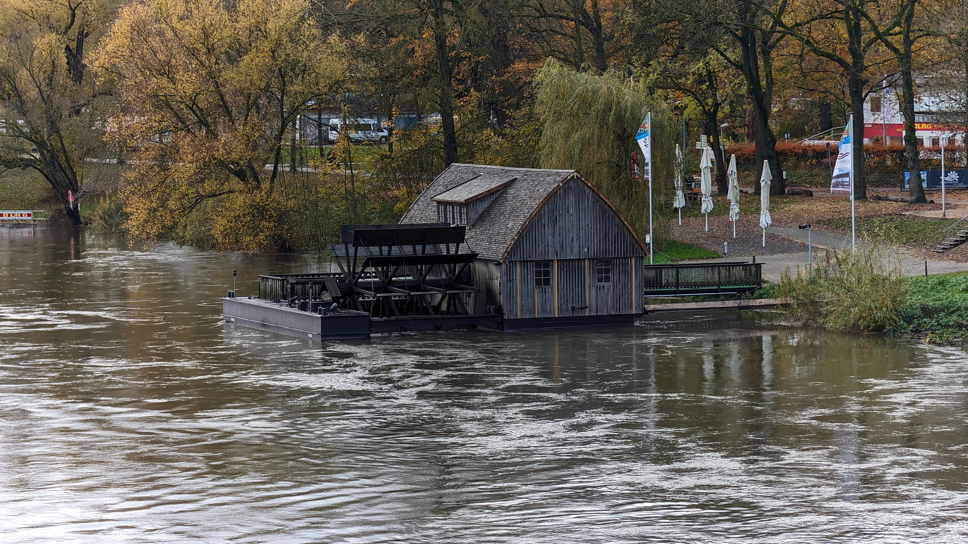 Schiffmühle Minden auf der Weser 11.2023