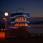 Schiffsanleger Zürich Abendstimmung