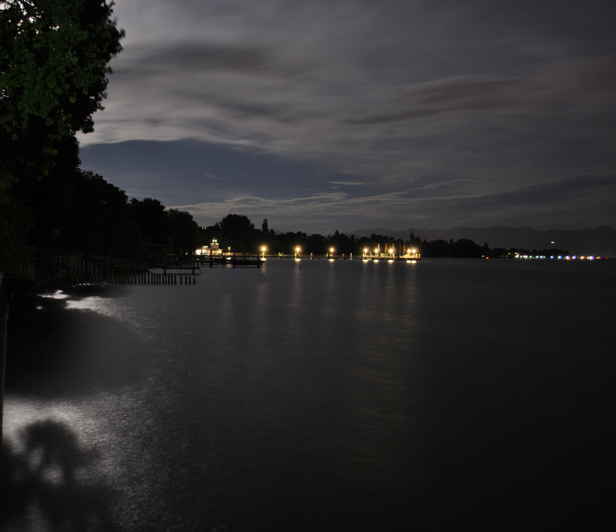 Schiffsanlegesteeg in Kressbronn am Bodensee