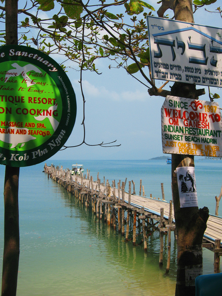 Schiffsanlegestelle auf Koh Samui