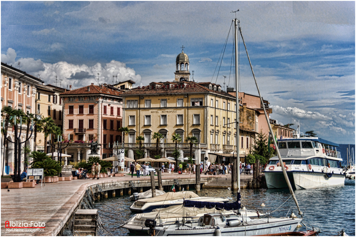 Schiffsanlegestelle Salò (Gardasee)