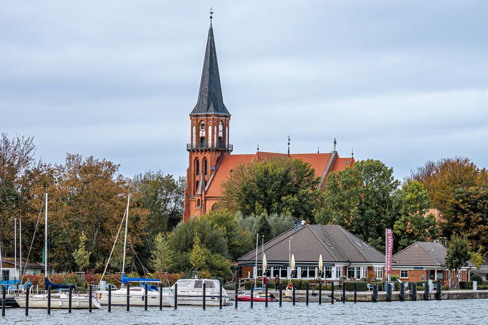 Schiffsausflug über den Saaler Bodden