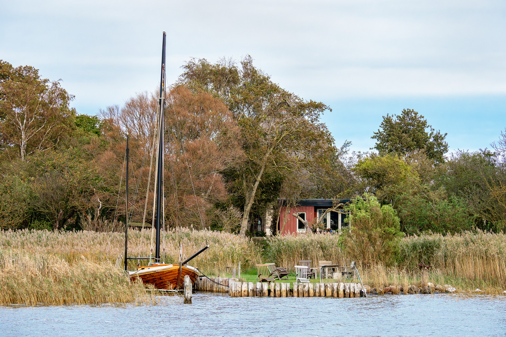 Schiffsausflug über den Saaler Bodden