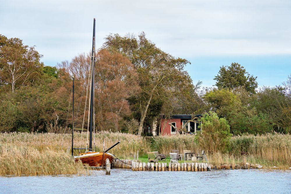 Schiffsausflug über den Saaler Bodden