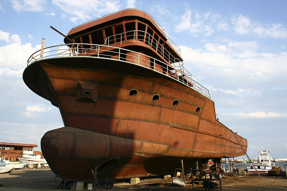 Schiffsbau in der Türkei
