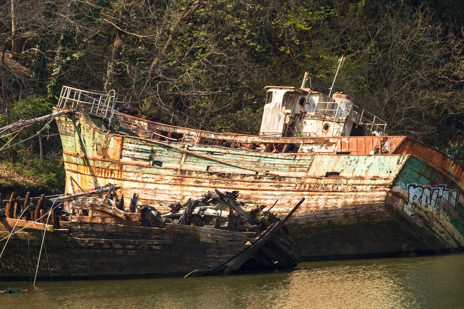 Schiffsfriedhof Foto & Bild | europe, france, bretagne Bilder auf ...