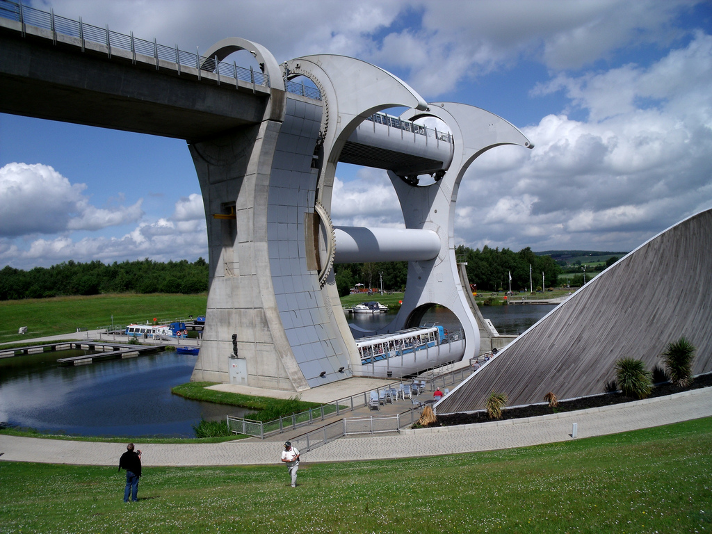 Schiffshebewerk "Falkirk Wheel"