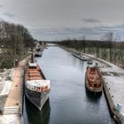 Schiffshebewerk Henrichenburg (9) Blick auf die obere Einfahrt