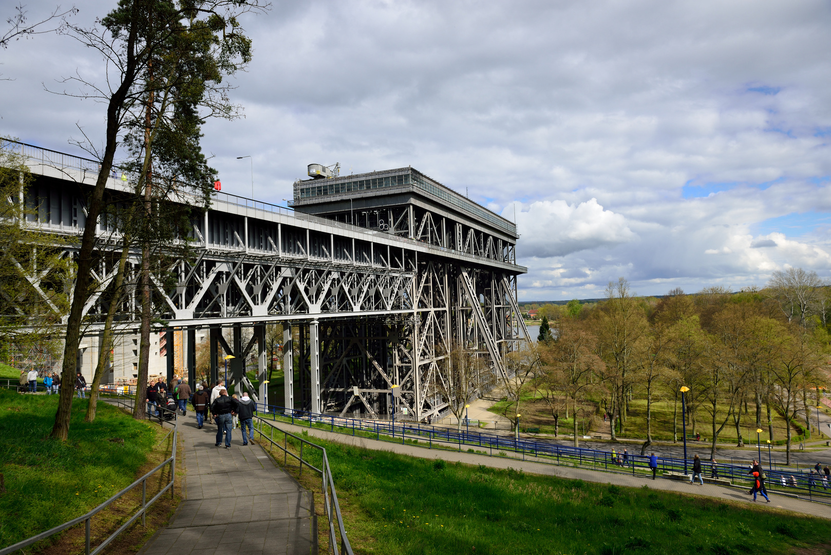 Schiffshebewerk Niederfinow, alt