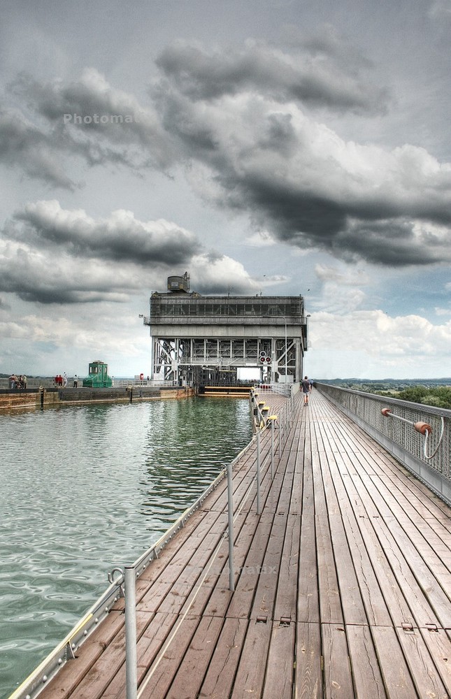 Schiffshebewerk niederfinow (mein erster HDR-Versuch)