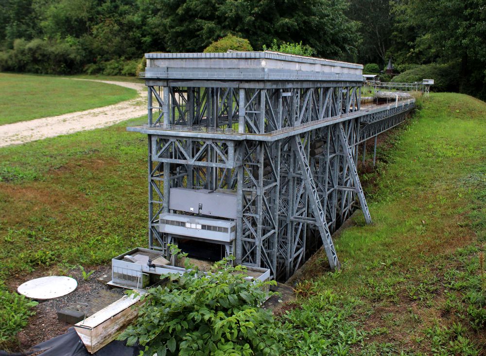 Schiffshebewerk Niederfinow - Model 1:25