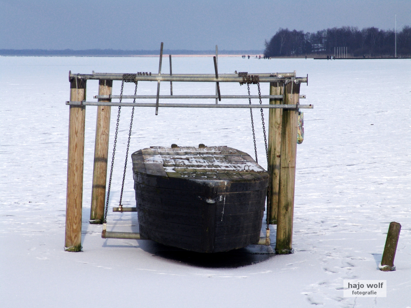 schiffshebewerk vor steinhude