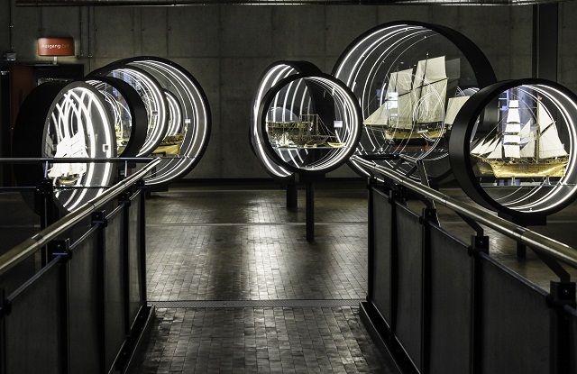 Schiffsmodelle im Deutschen Technikmuseum Berlin