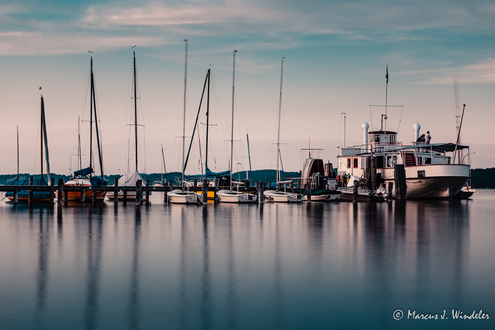 Schiffsreigen am Ammersee