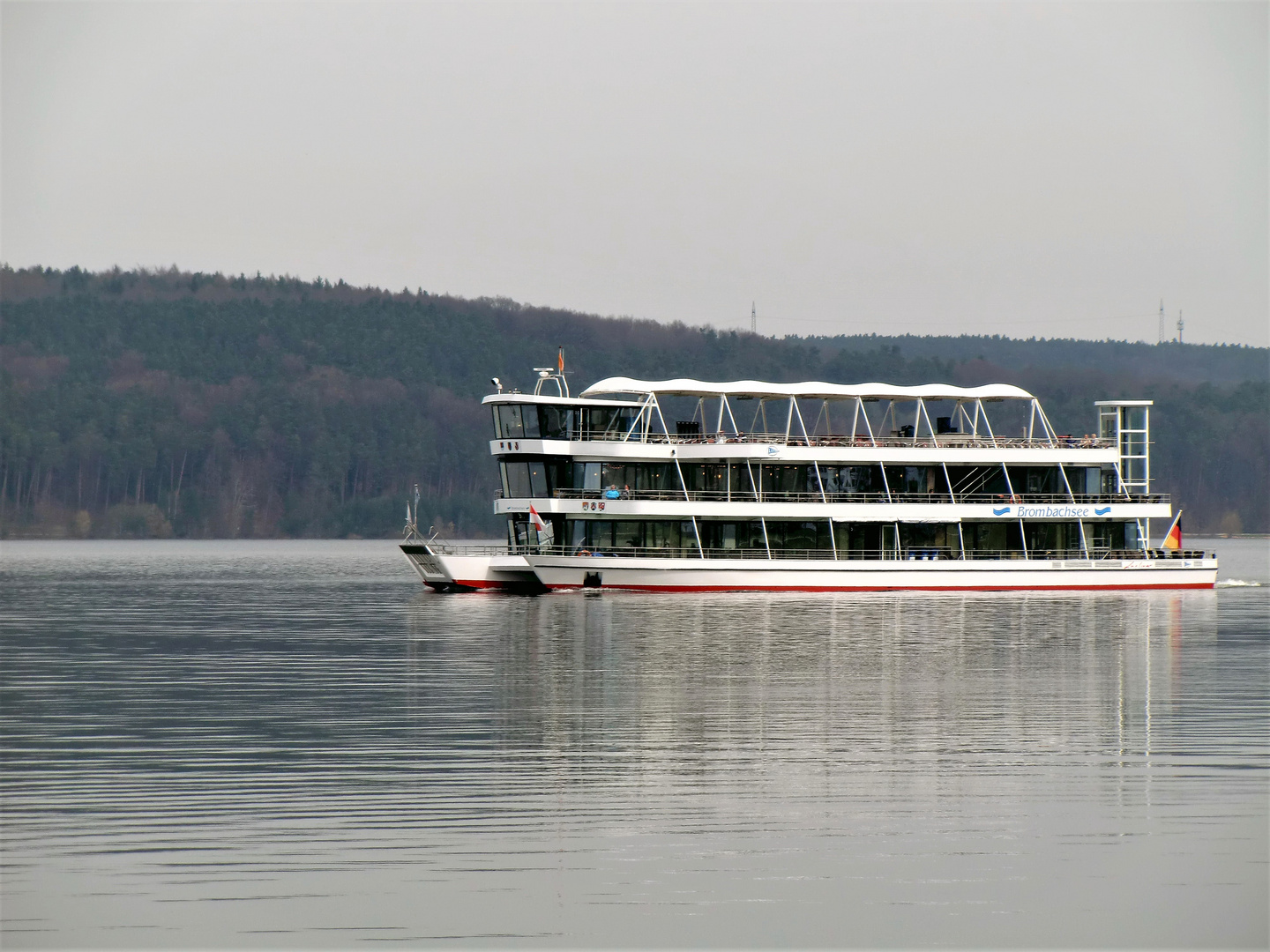 Schiffsrundfahrt auf dem Brombachsee