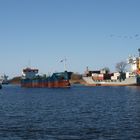 Schiffsverkehr auf dem Nord-Ostsee-Kanal