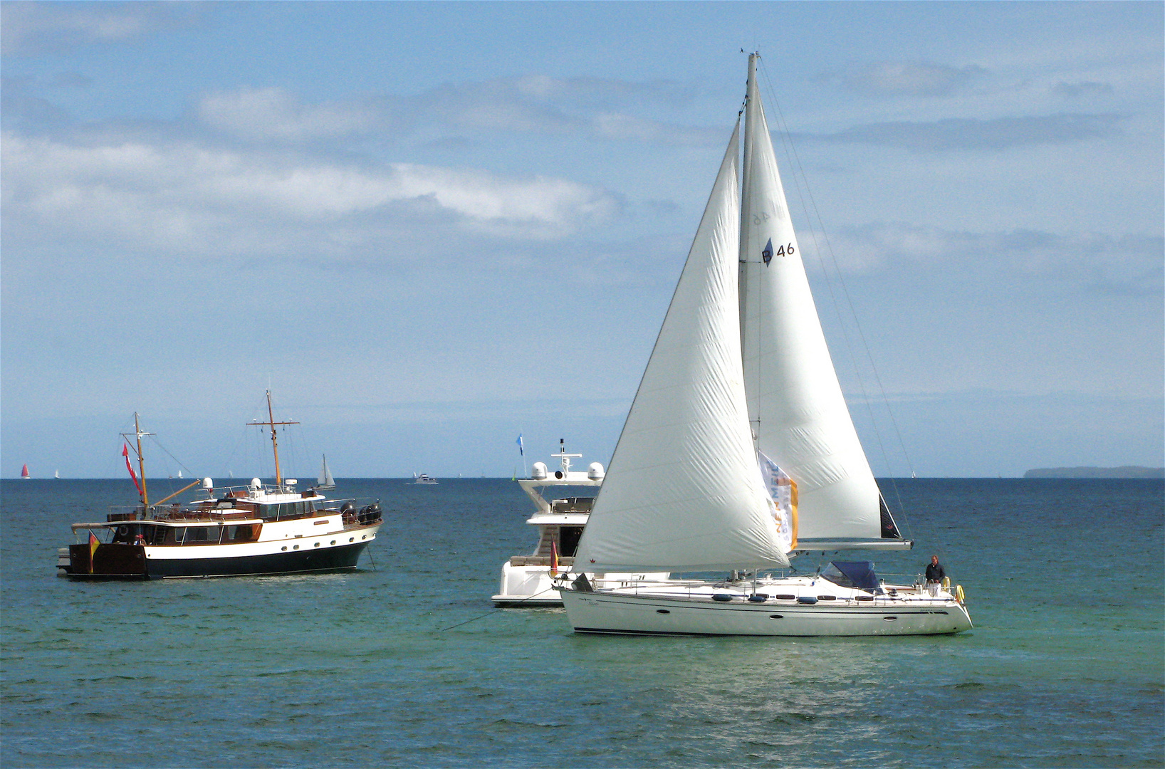 Schiffsverkehr auf der Ostsee