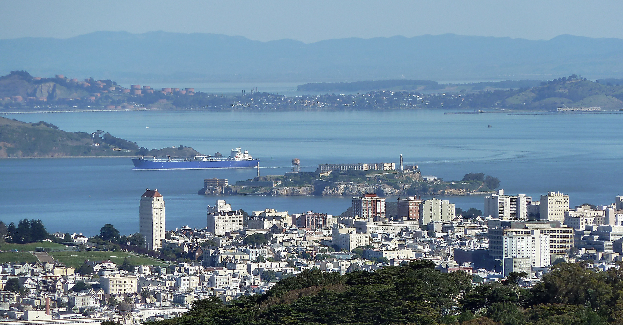 Schiffsverkehr in der San Francisco Bay