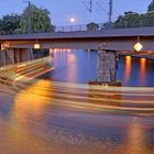 Schiffswende auf der Spree