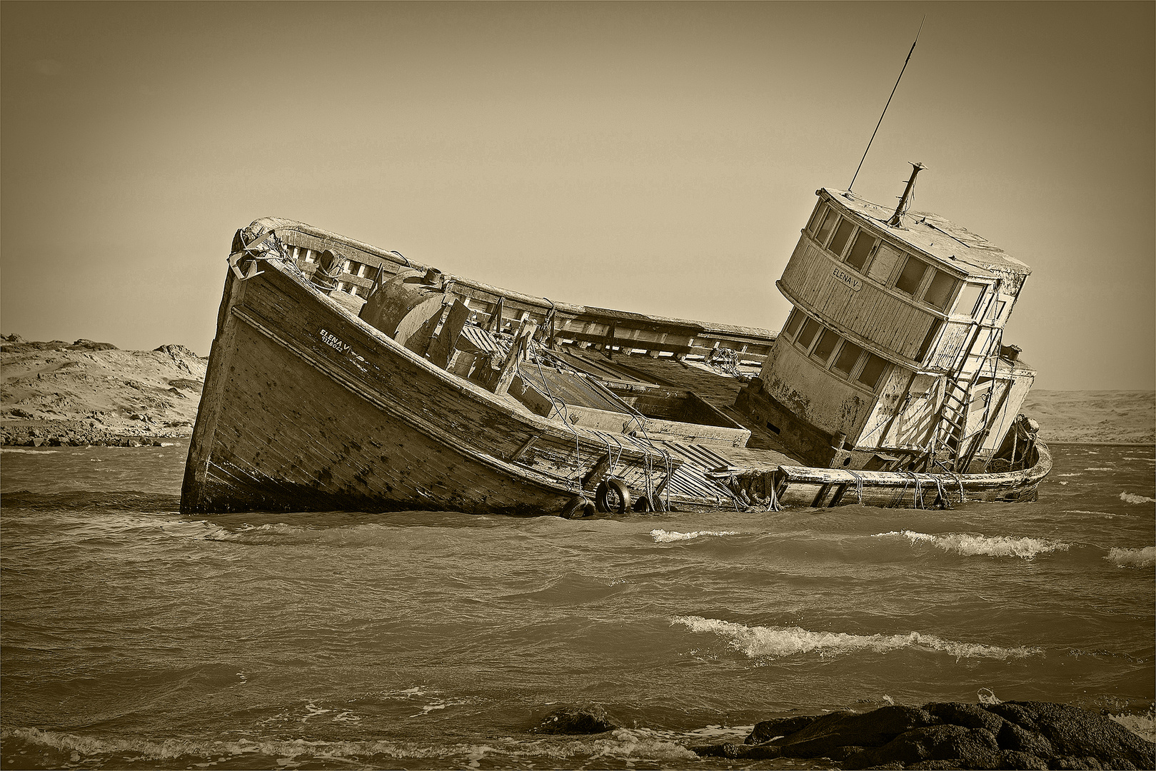 Schiffswrack bei Lüderitz