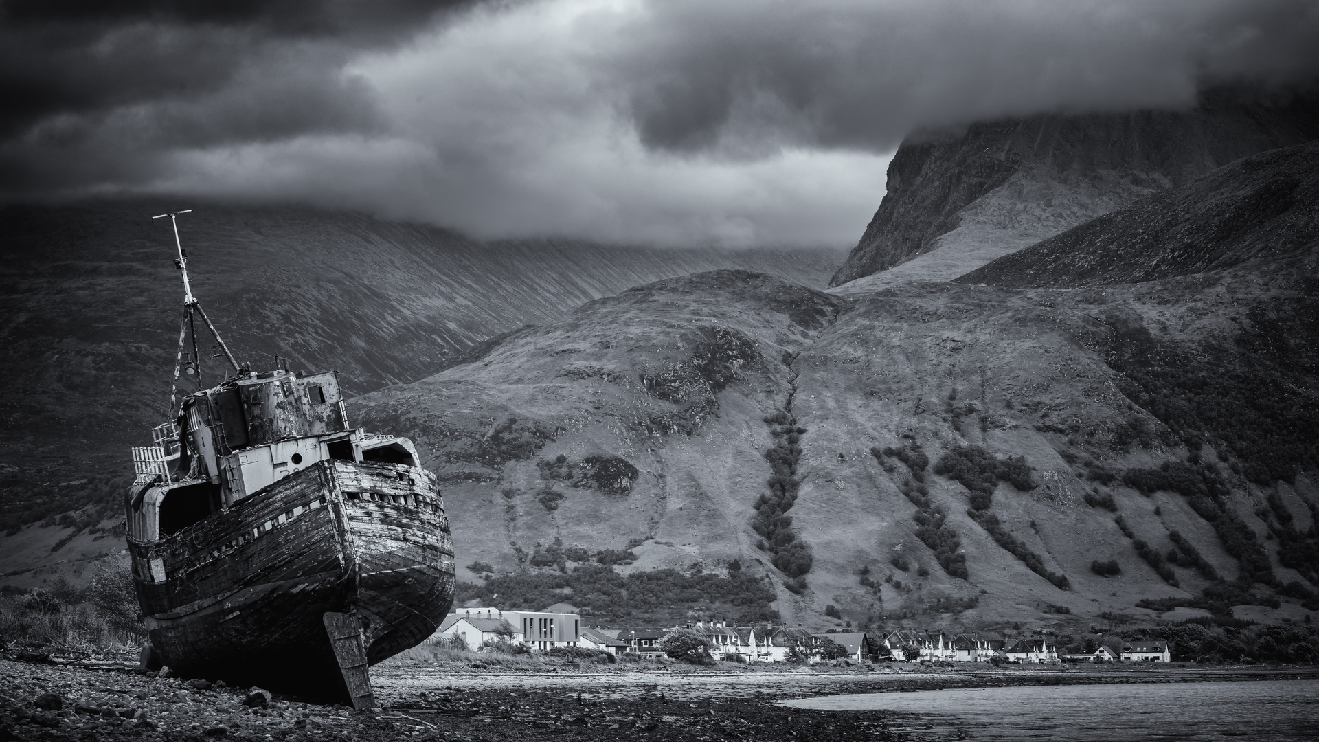 Schiffswrack Corpach - Schottland