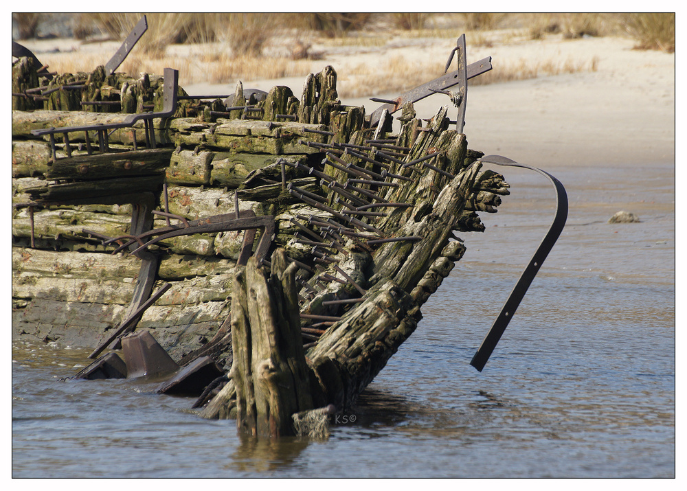 Schiffswrack Detail