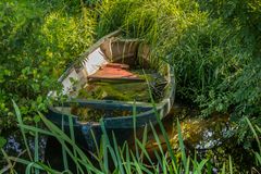 Schiffswrack - Giethoorn/Niederlande