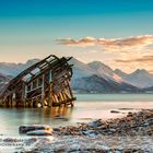 Schiffswrack in Tisnes