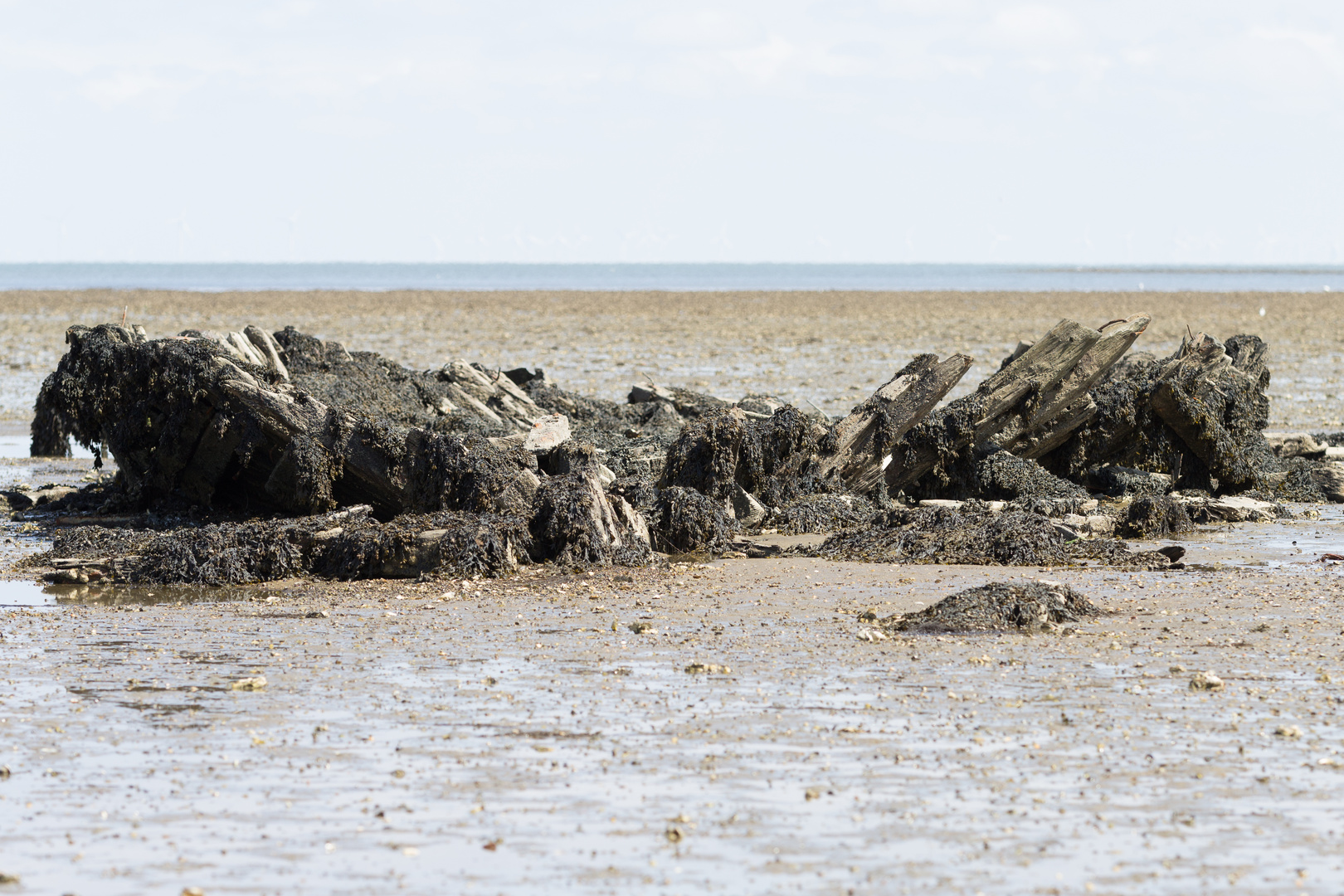 Schiffswrack vor Braderup