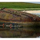 Schiffwrack auf dem Weg nach Scapa Flow