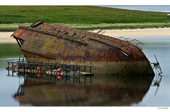 Schiffwrack auf dem Weg nach Scapa Flow