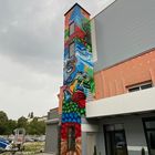 Schiftner Dach Graz Liftgraffiti