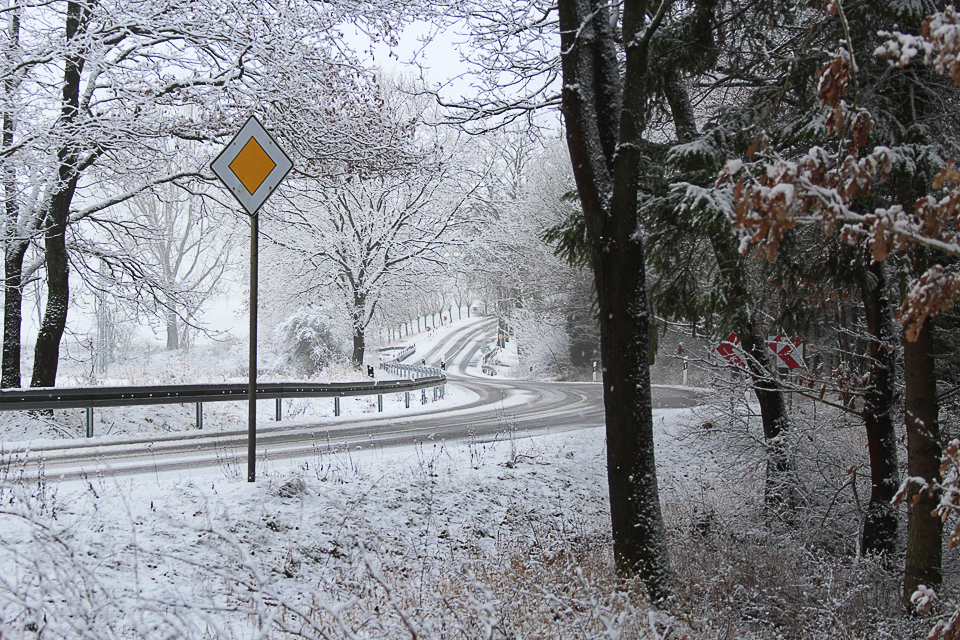 Schikane im Winter