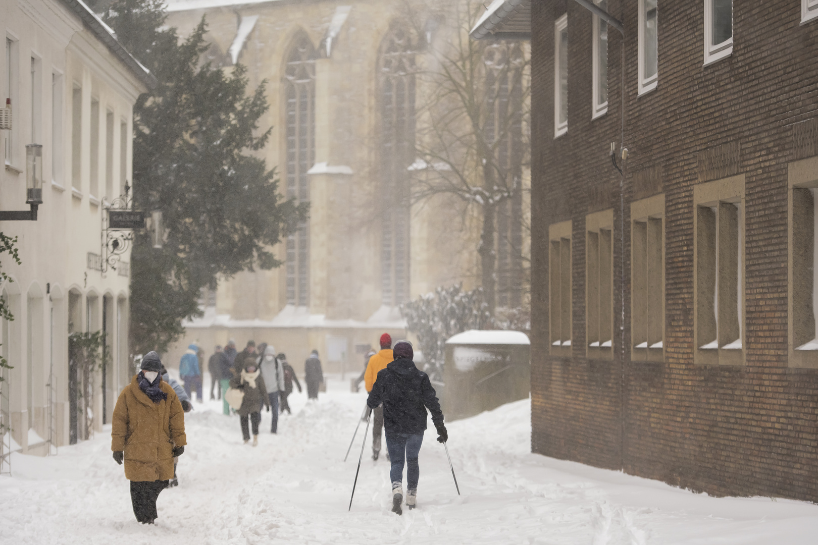 Schilaufen in Münster