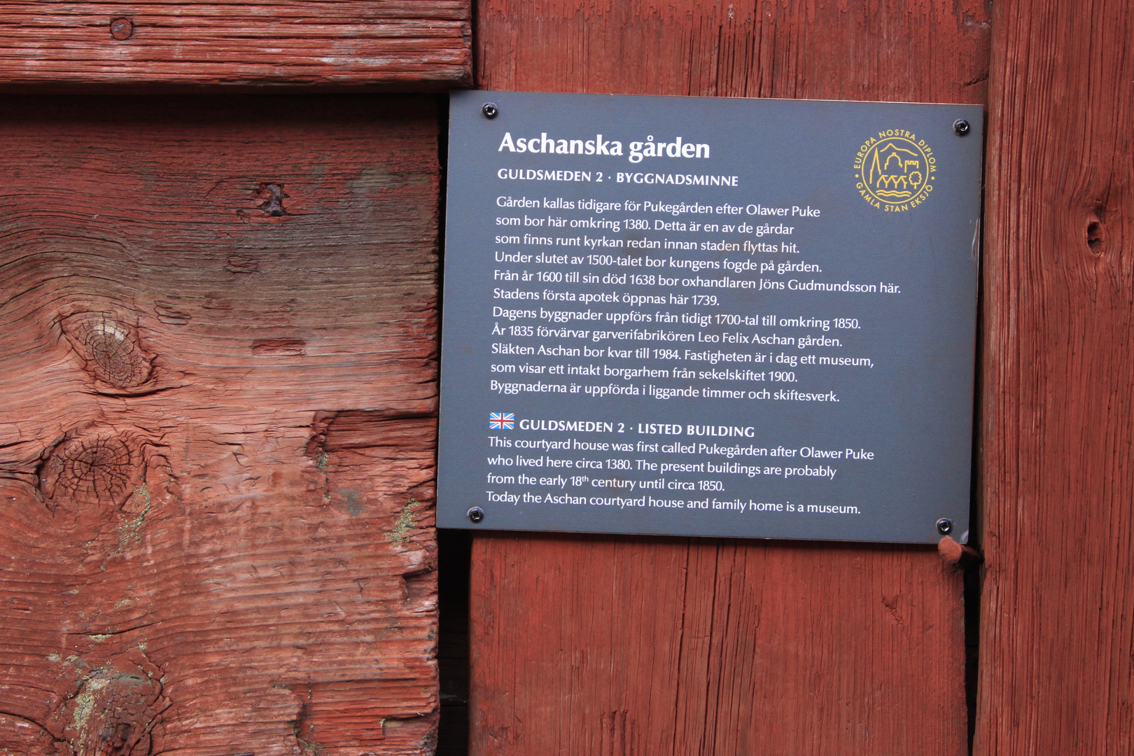 schild aschanska garden