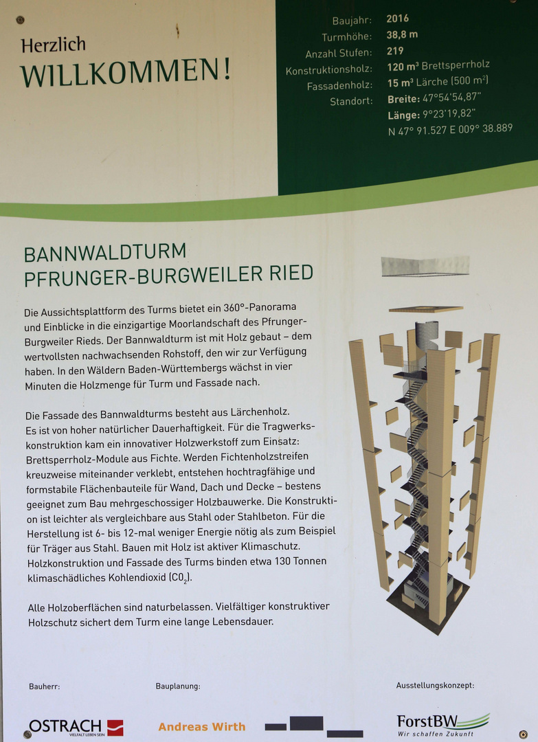 schild bannwaldturm