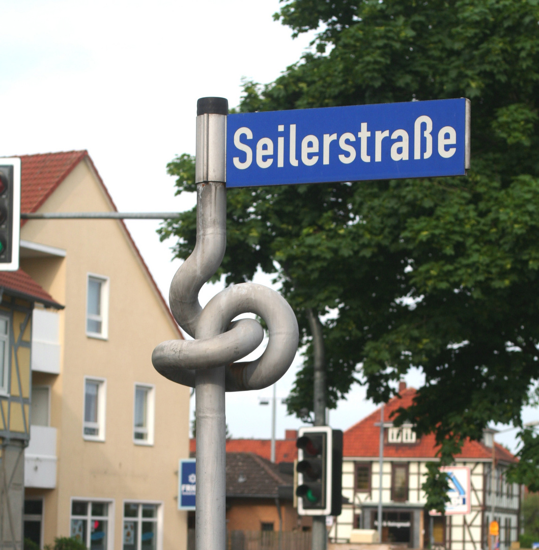 Schild Bürger Streich