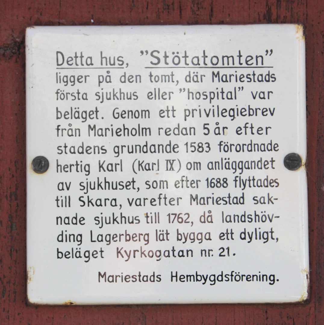 schild "detta hus"