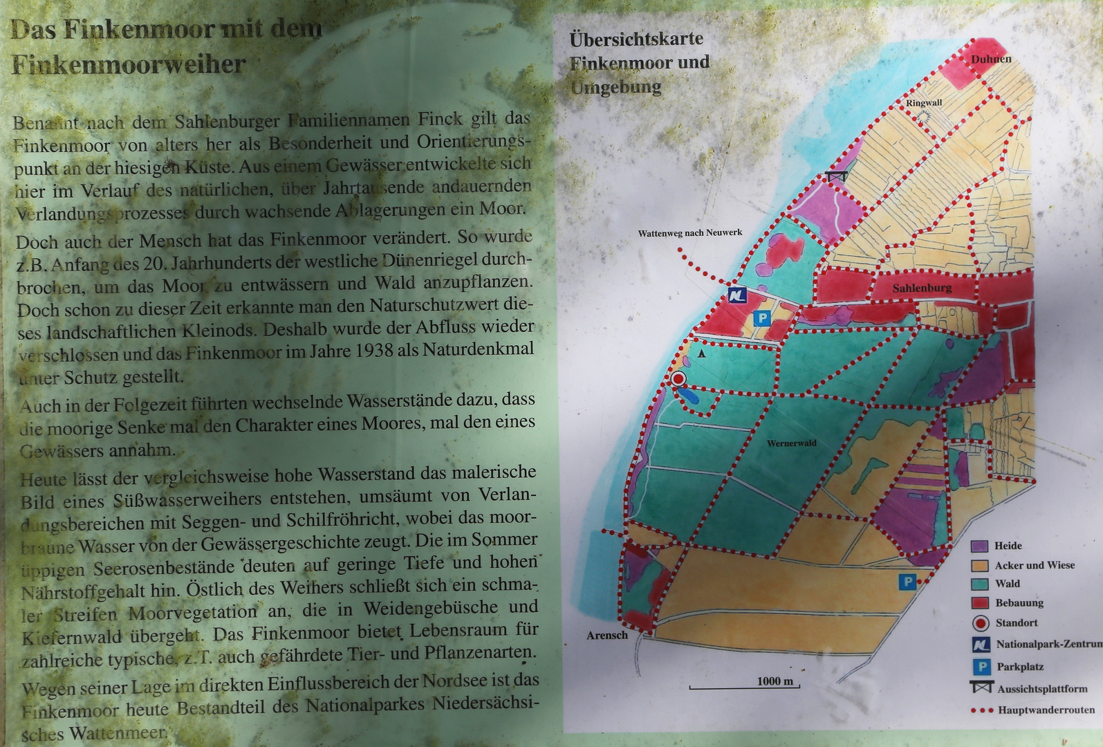 schild finkenmoorweiher