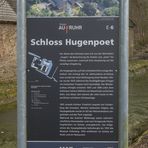 Schild Hugenpoet