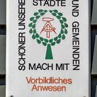 Schild in Middelhagen Rügen