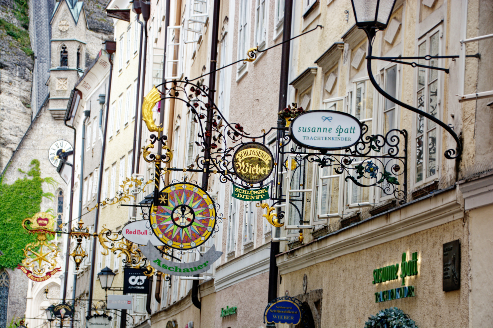 Schilderparade in Salzburg