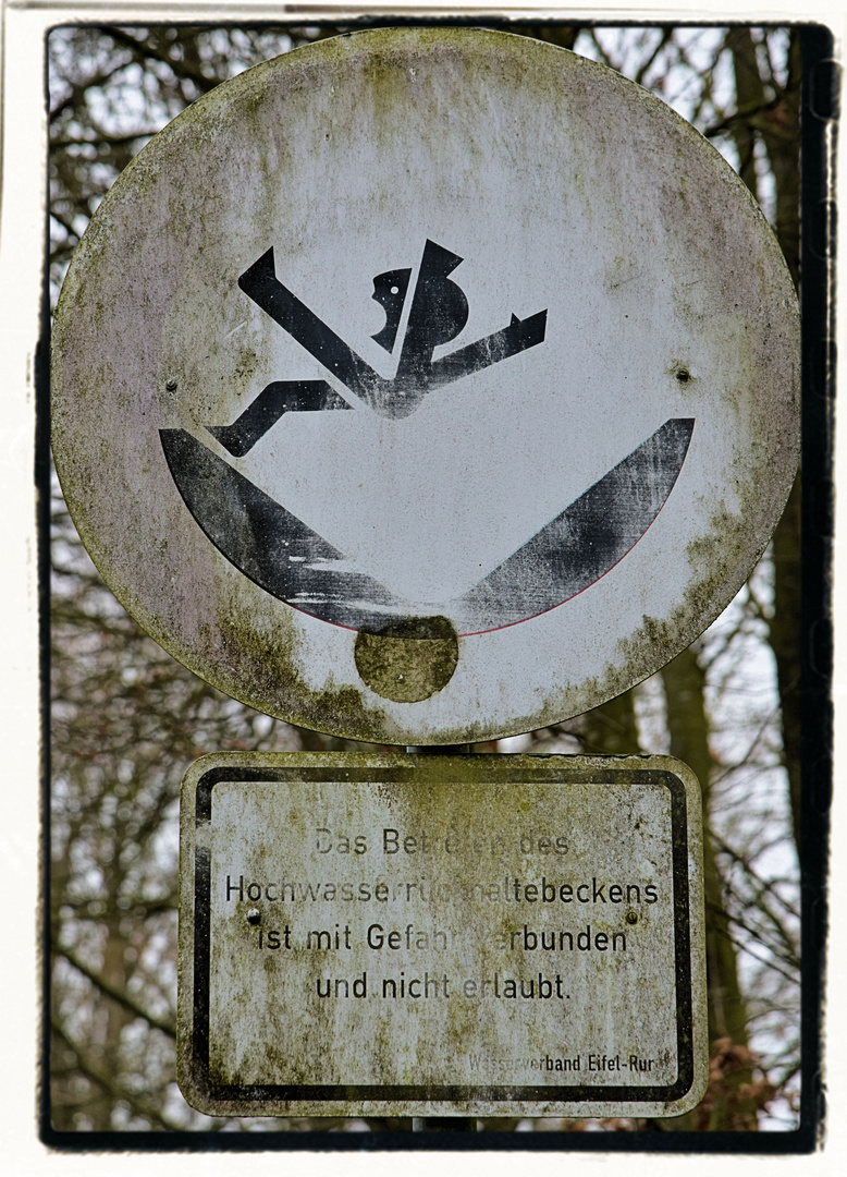 Schilderwahnsinn