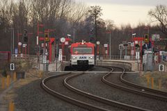 Schilderwald auch bei der Bahn