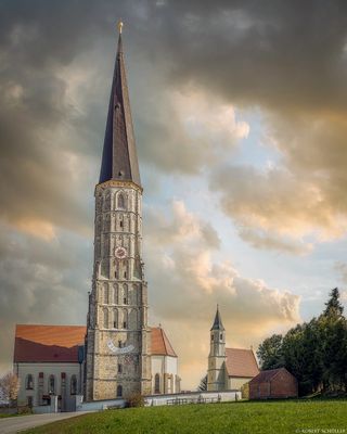 Schildthurn: zwei Kirchen für die Wallfahrer.