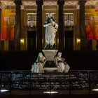 Schiller Denkmal bei Nacht (Gendarmenmarkt Berlin)