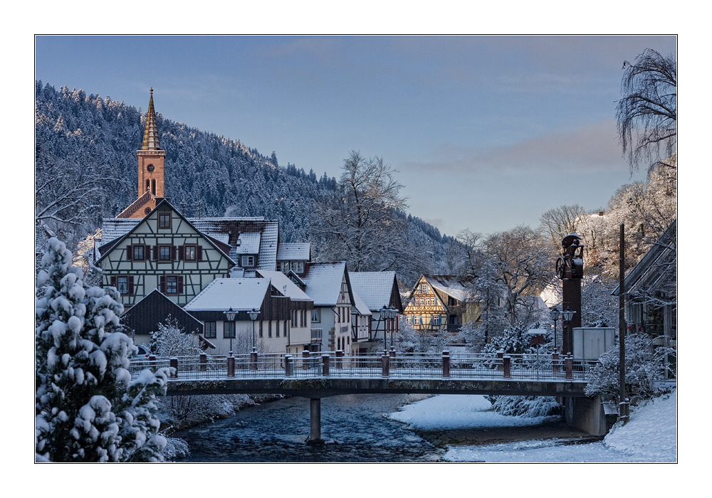 Schiltach, ein Wintermärchen