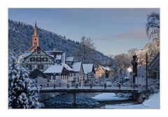 Schiltach heute ein Wintermärchen