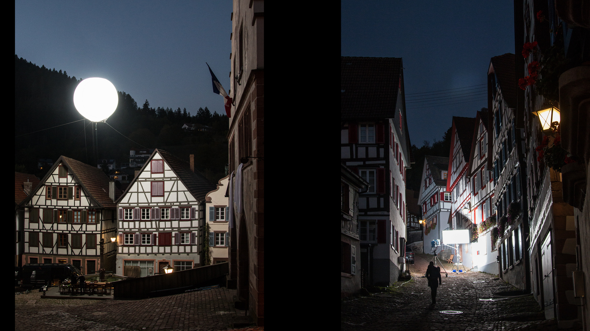 Schiltach / Klosterbach bei Nacht